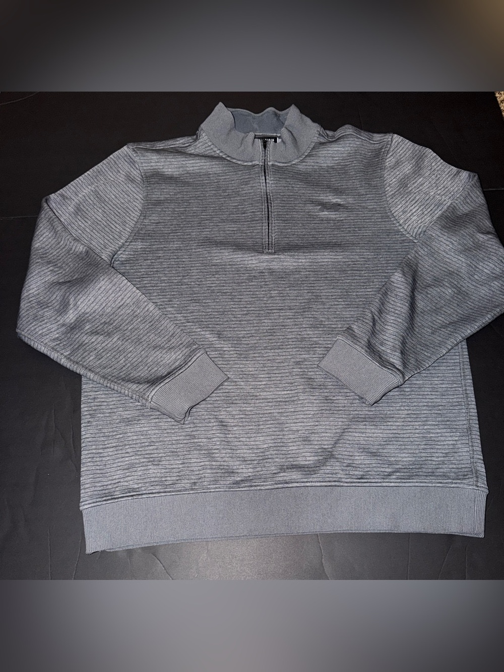 Under Armour Men's Gray Quarter-Zip Sweater